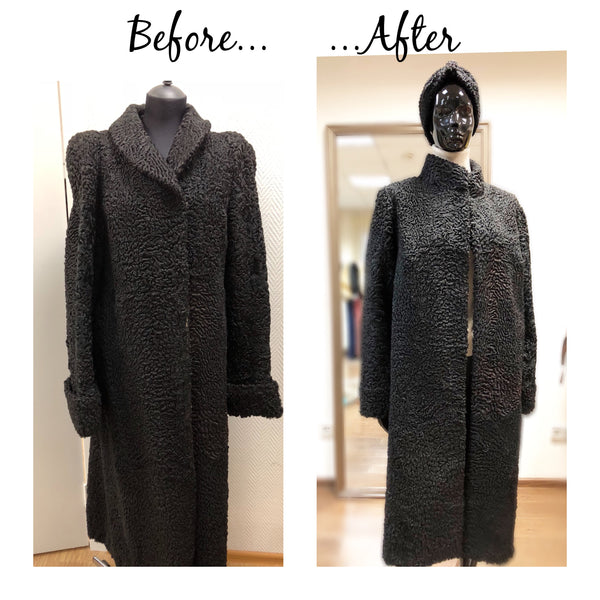 repurpose fur coats