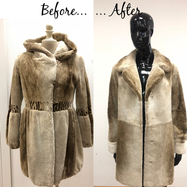 fur coat recycling