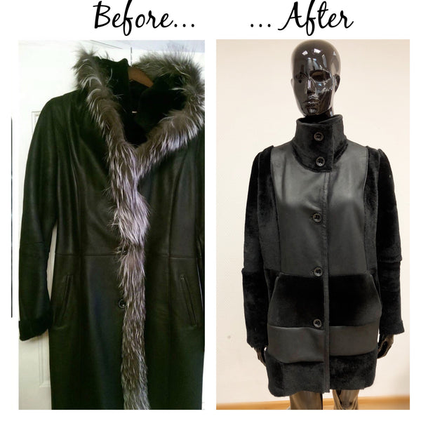 redesigning a fur coat