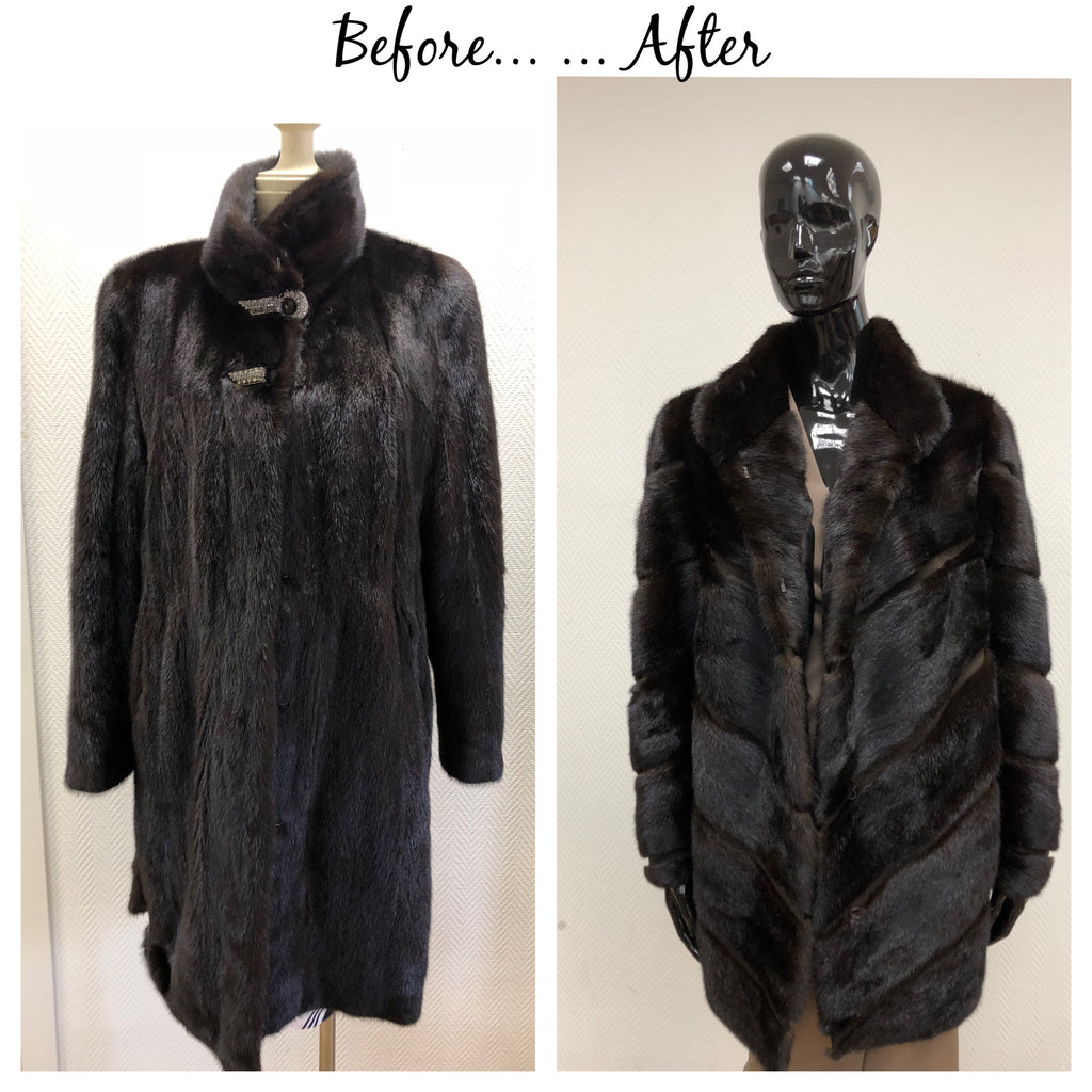 Fur Restyling Repurpose Fur Coat | Best Fur Remodeling Images | Restyle Your Old Fur ...