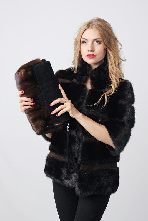 Mink Fur Clutch