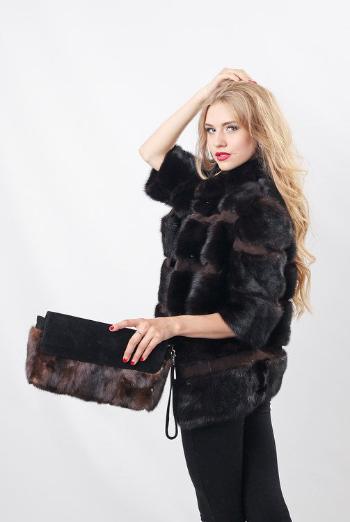 Mink Fur Clutch