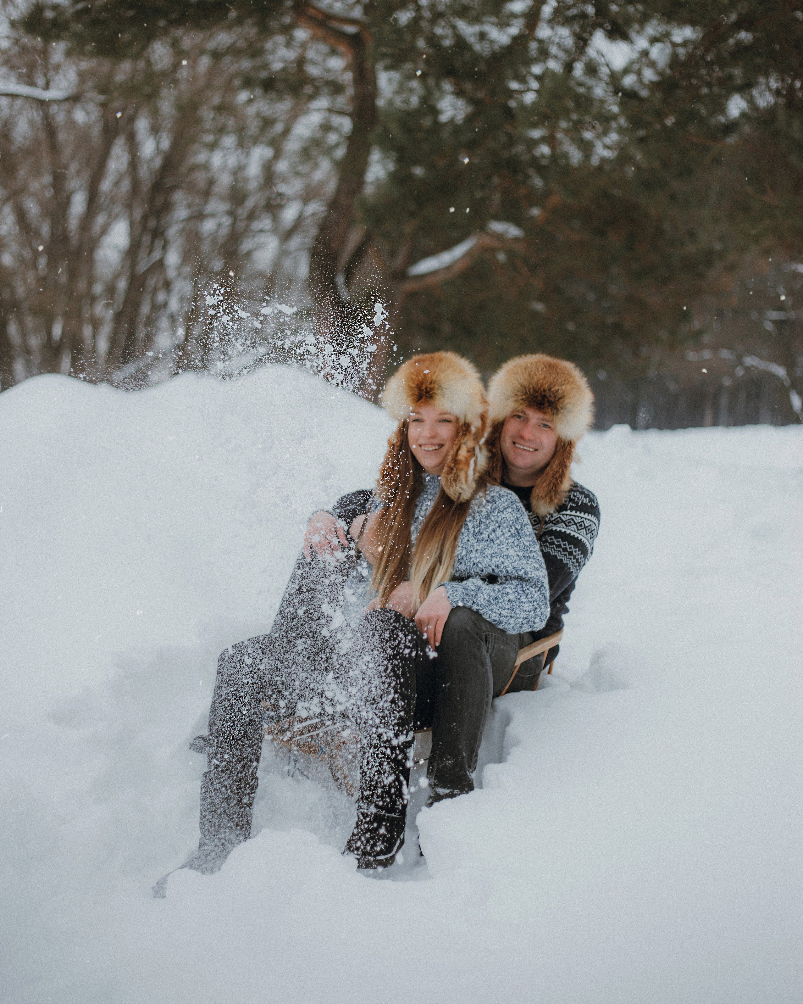 Fox Fur Ushanka Hat