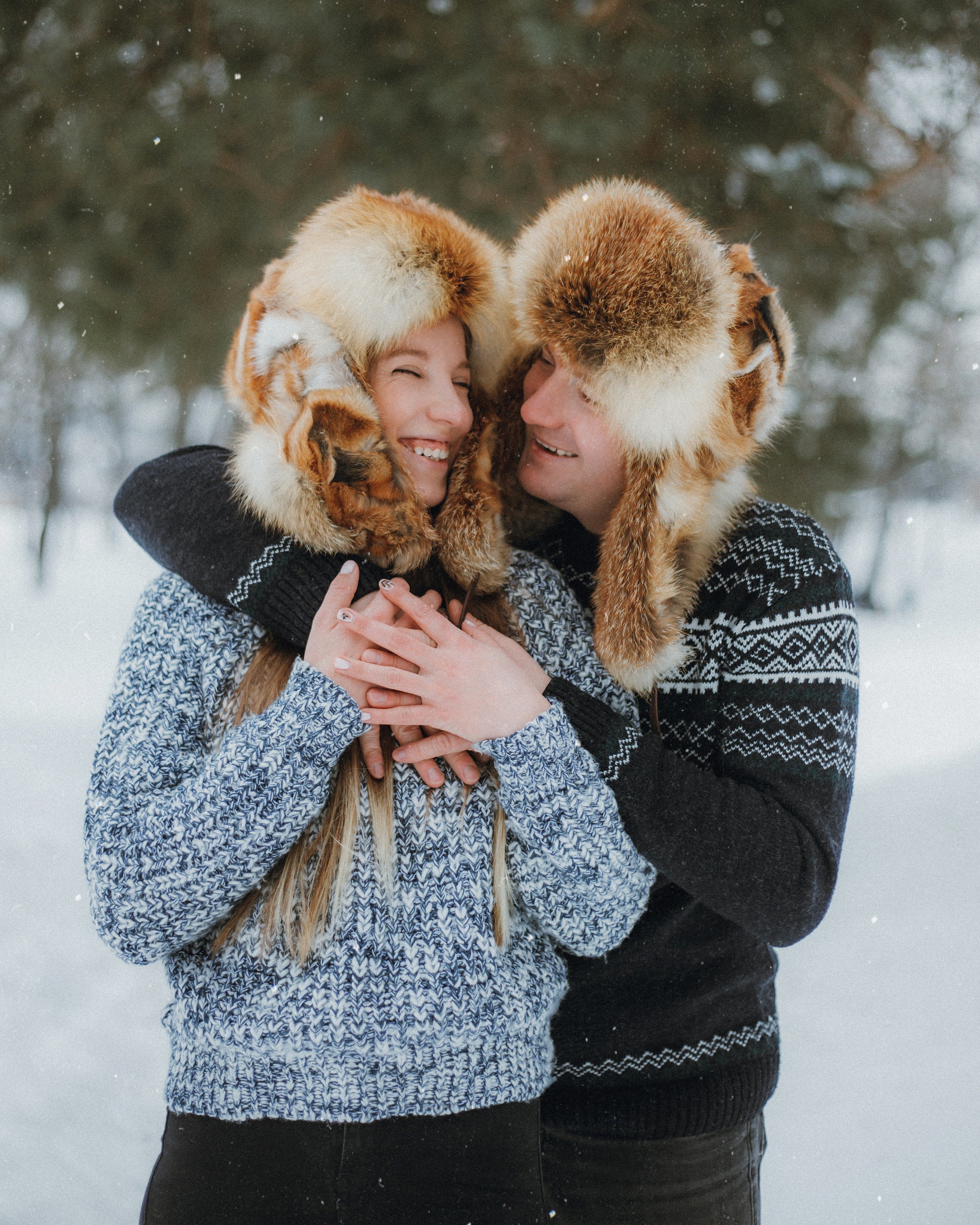 Fox Fur Ushanka Hat
