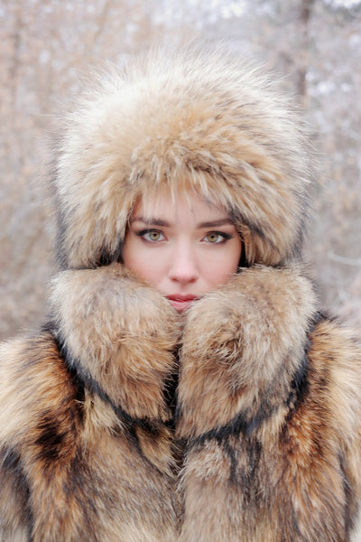 Raccoon Fur Hat