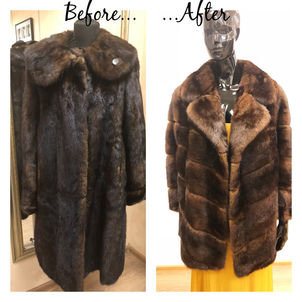 What can be done with old fur coats