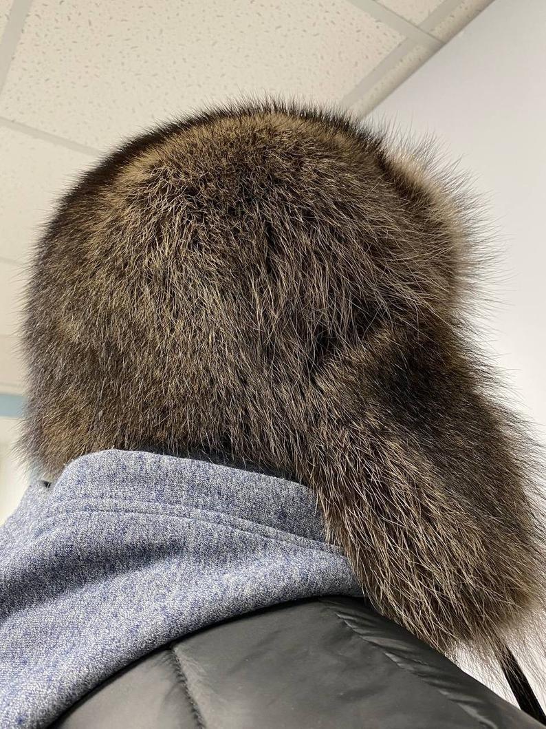 Raccoon Fur Hat