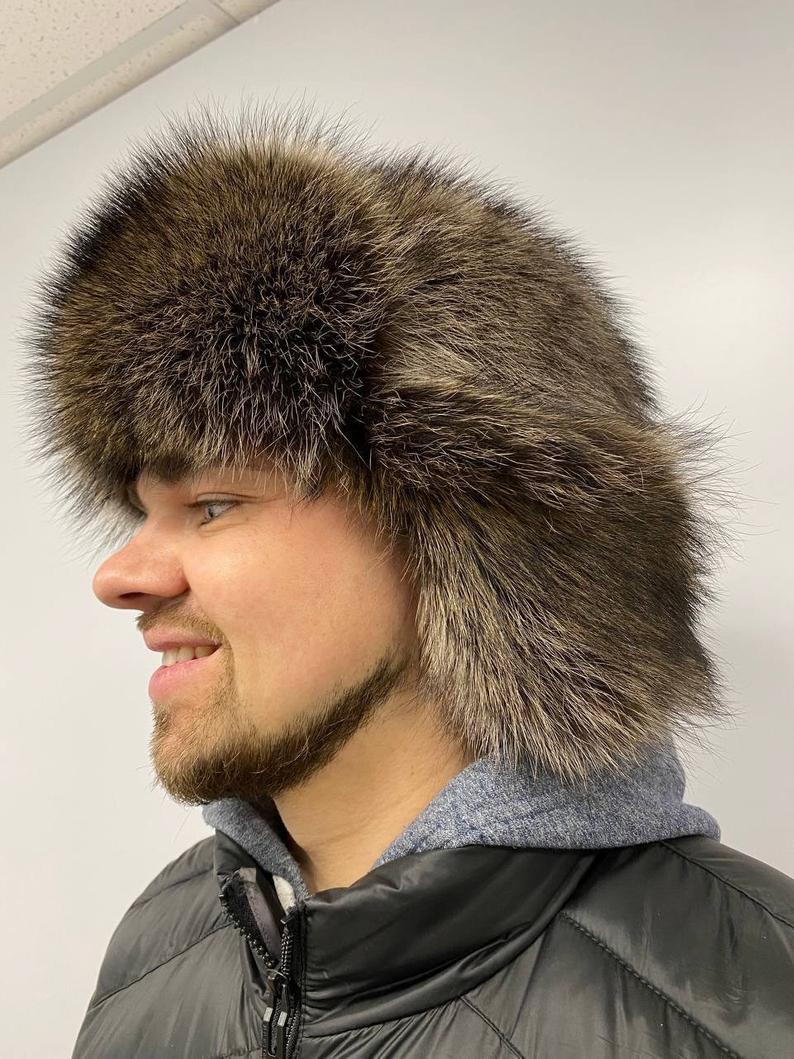Raccoon Fur Hat