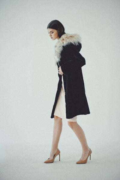 beaver fur lined coat