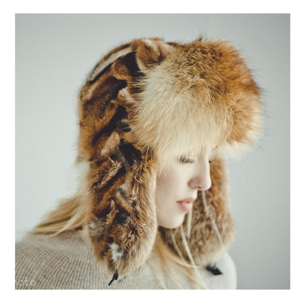 Fox Ushanka Winter Hat