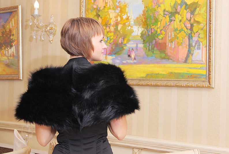 Red Fox Fur Stole