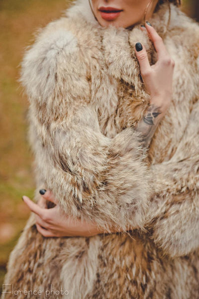 Coyote Fur Jacket for Women