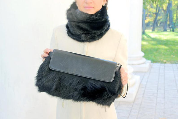 Fox Fur Clutch