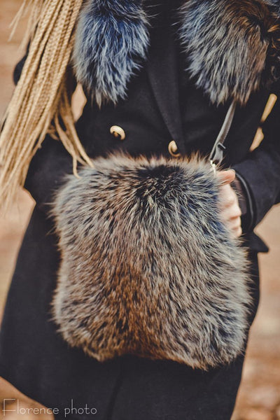 Fox Fur Hand Muff