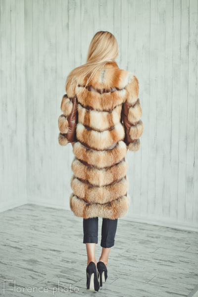 fox fur coat best price