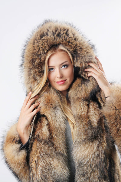 raccoon fur coat cost