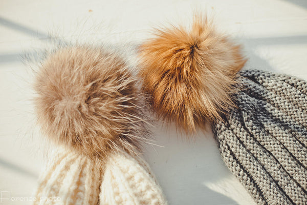 best price fur pom pom hats