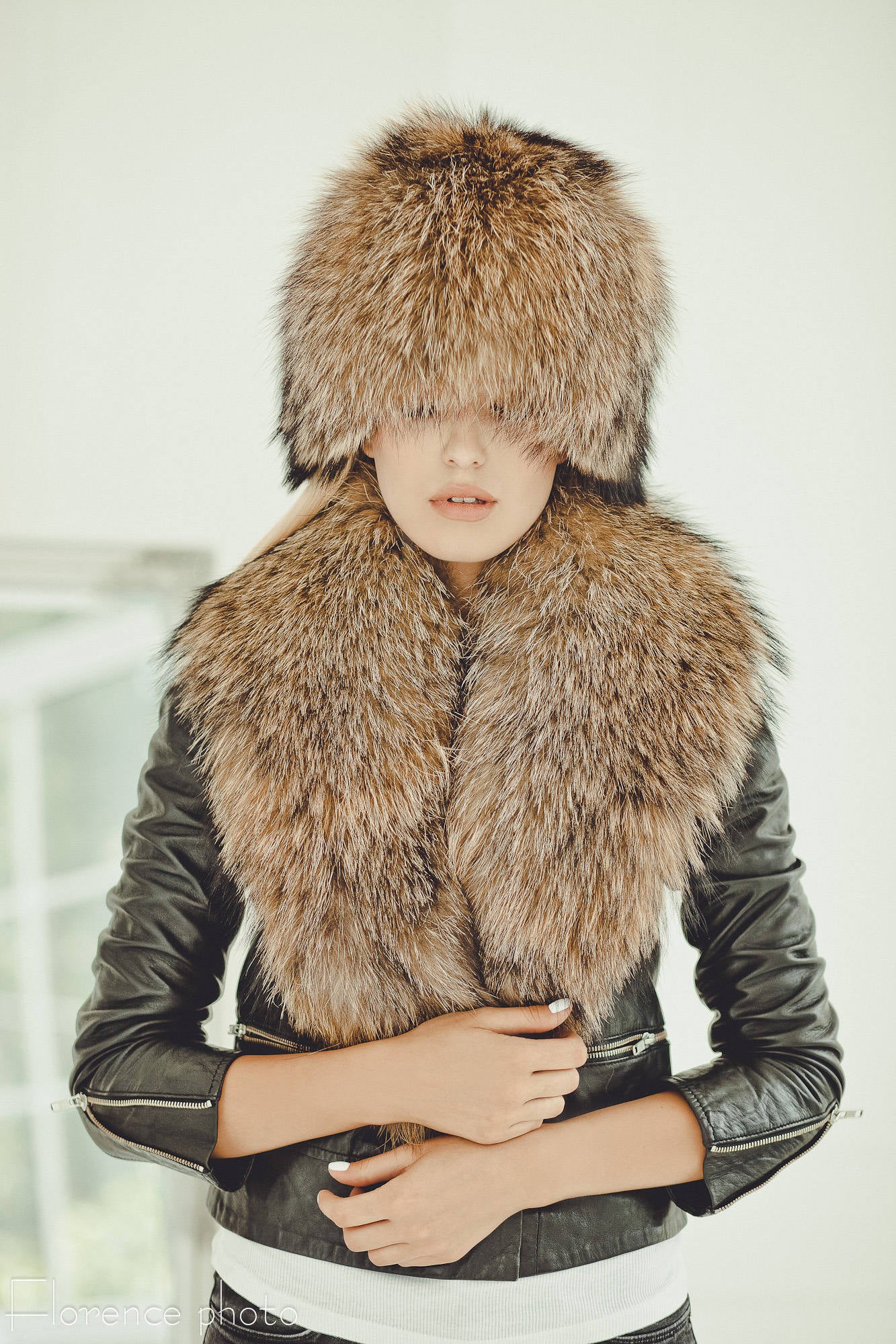 genuine fur collar