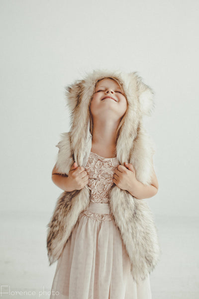 coyote fur hat fur toddlers