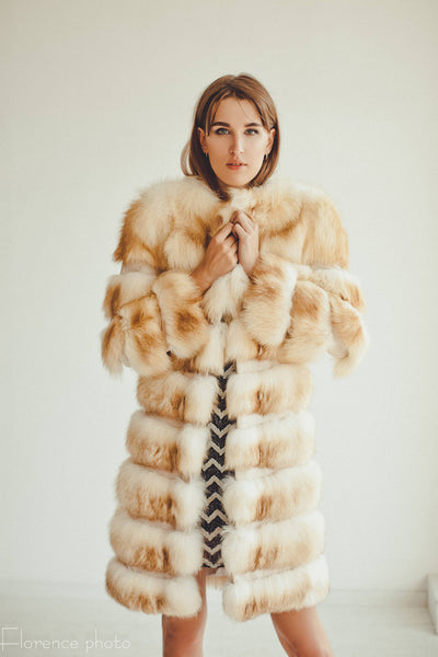 fox fur jacket