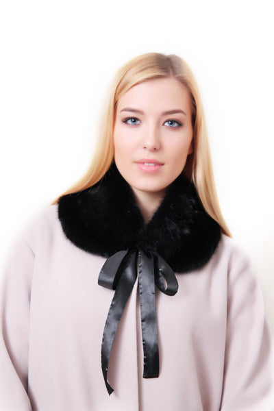 mink fur collar