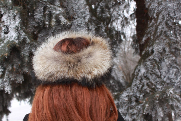 fur russian headband