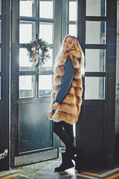 fur lined parka women