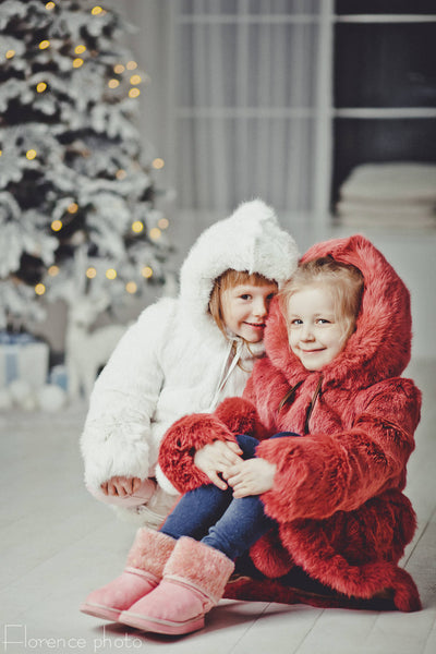 kids fur jacket