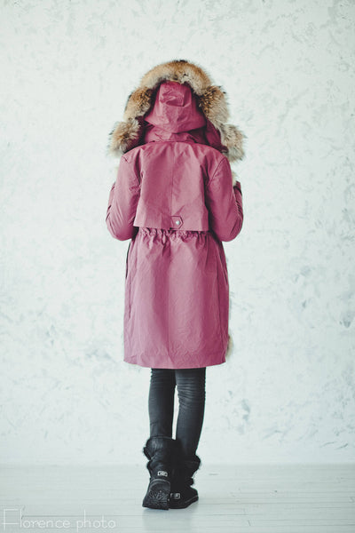 cheap parka jacket for women in fur