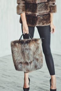 cheap bag in fur