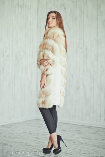 fox fur coat cheap