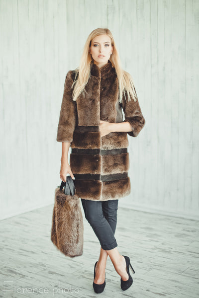 designer fur bag