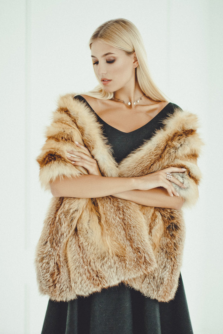 Red Fox Fur Stole