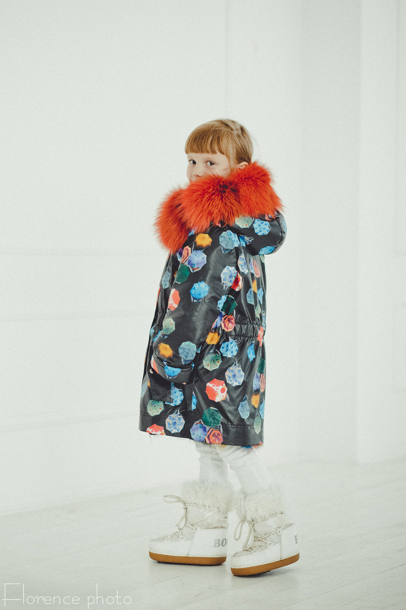 toddler fur parka jacket
