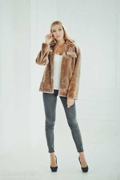 fur jacket coat