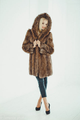 fox fur coats for sale