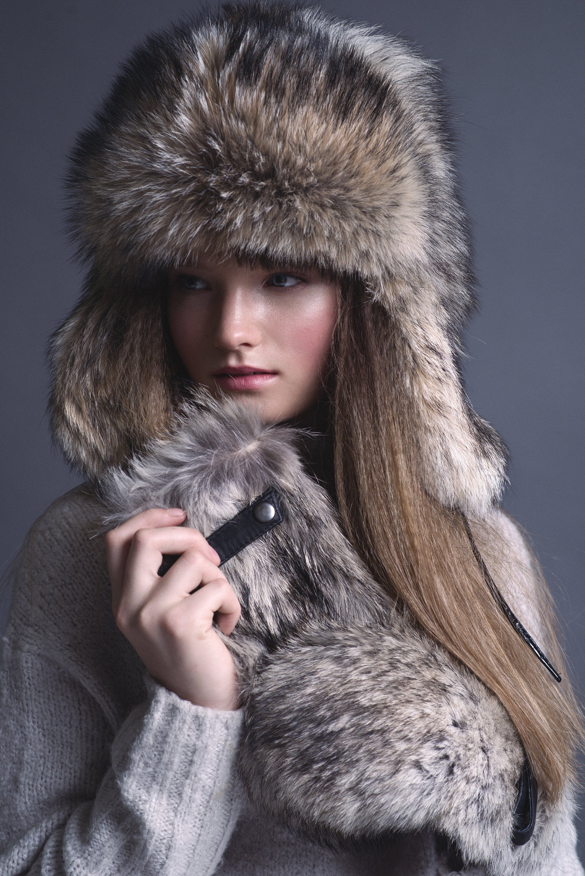 fur gloves