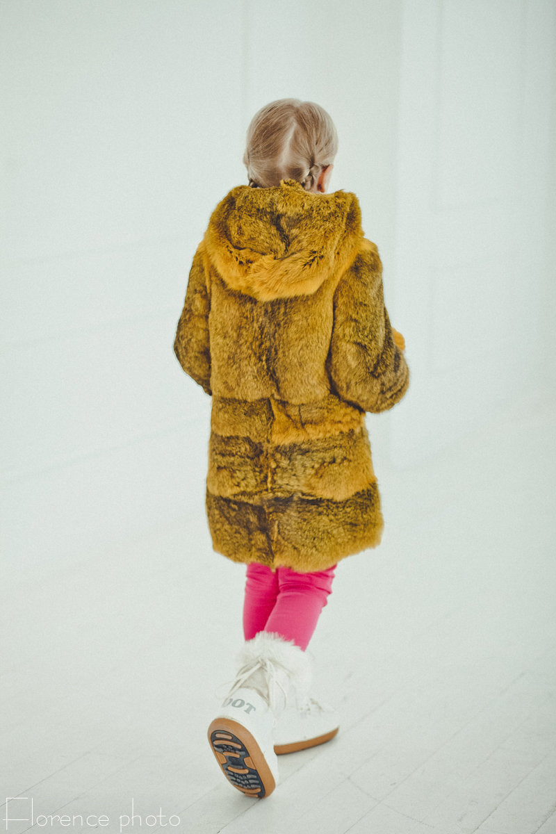 girls fur jacket