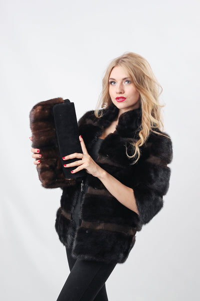 fur fashion jacket