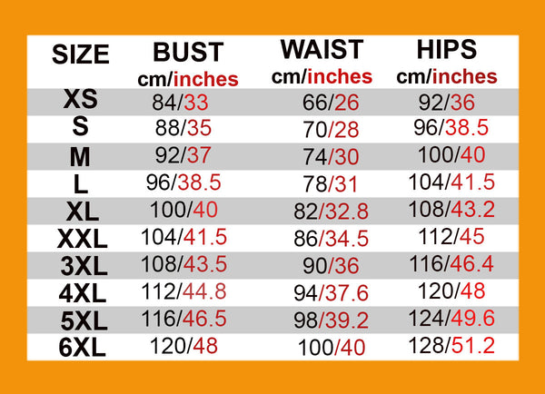 size chart hooded fox fur vest