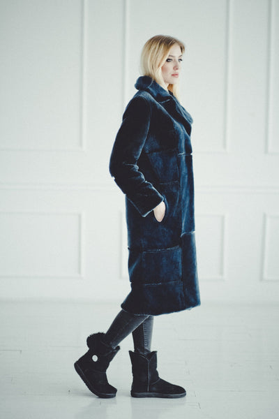 beaver fur lined coat