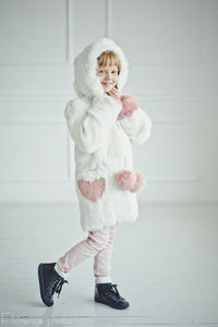 rabbit fur jacket for baby