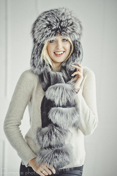 fox fur hat Russian