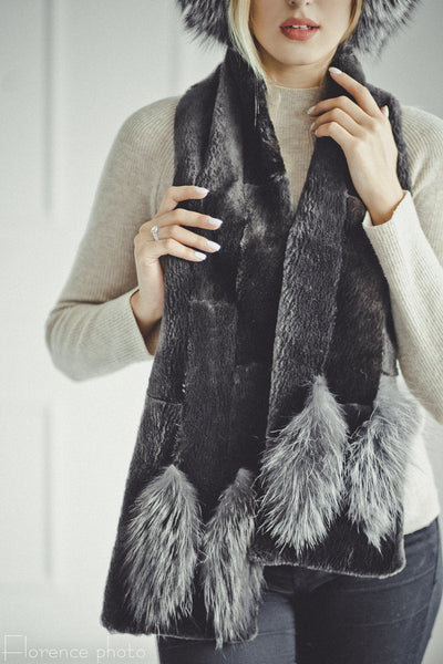 best price fur scarfs