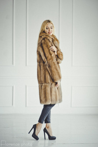 real fur coats plus size