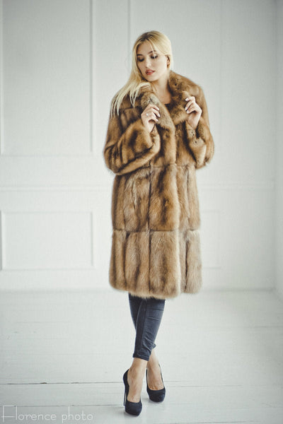 marten fur russian jacket