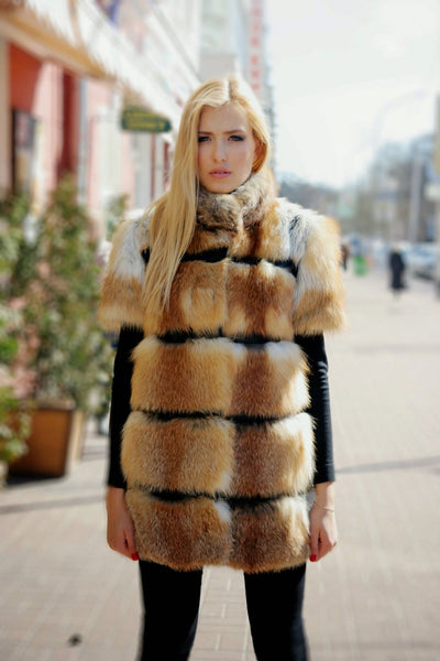 fox fur coat best price