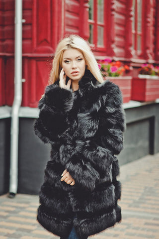 fox fur coat for sales