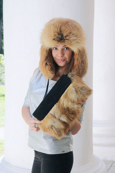 fur handbag for ladies