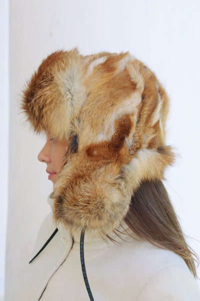 girls fur hat